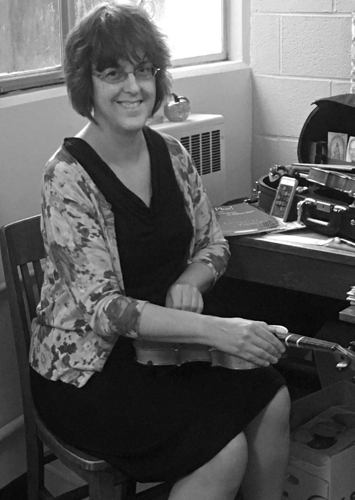 Liz in studio bw scaled