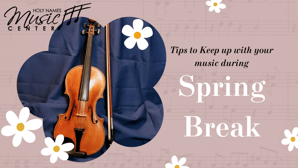 Spring break music blog